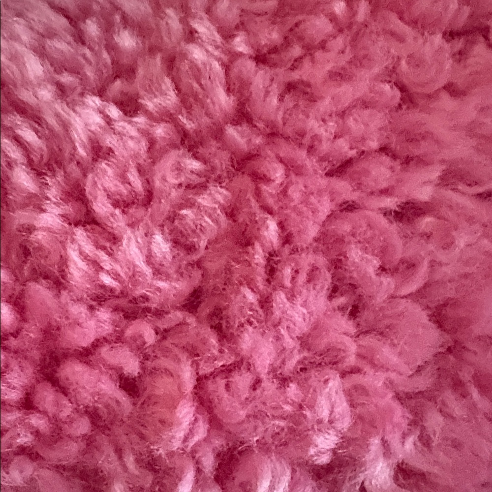 Urban Outfitters Kimchi Blue Pink Teddy Bear Faux Fur Jacket - Picture 6 of 7